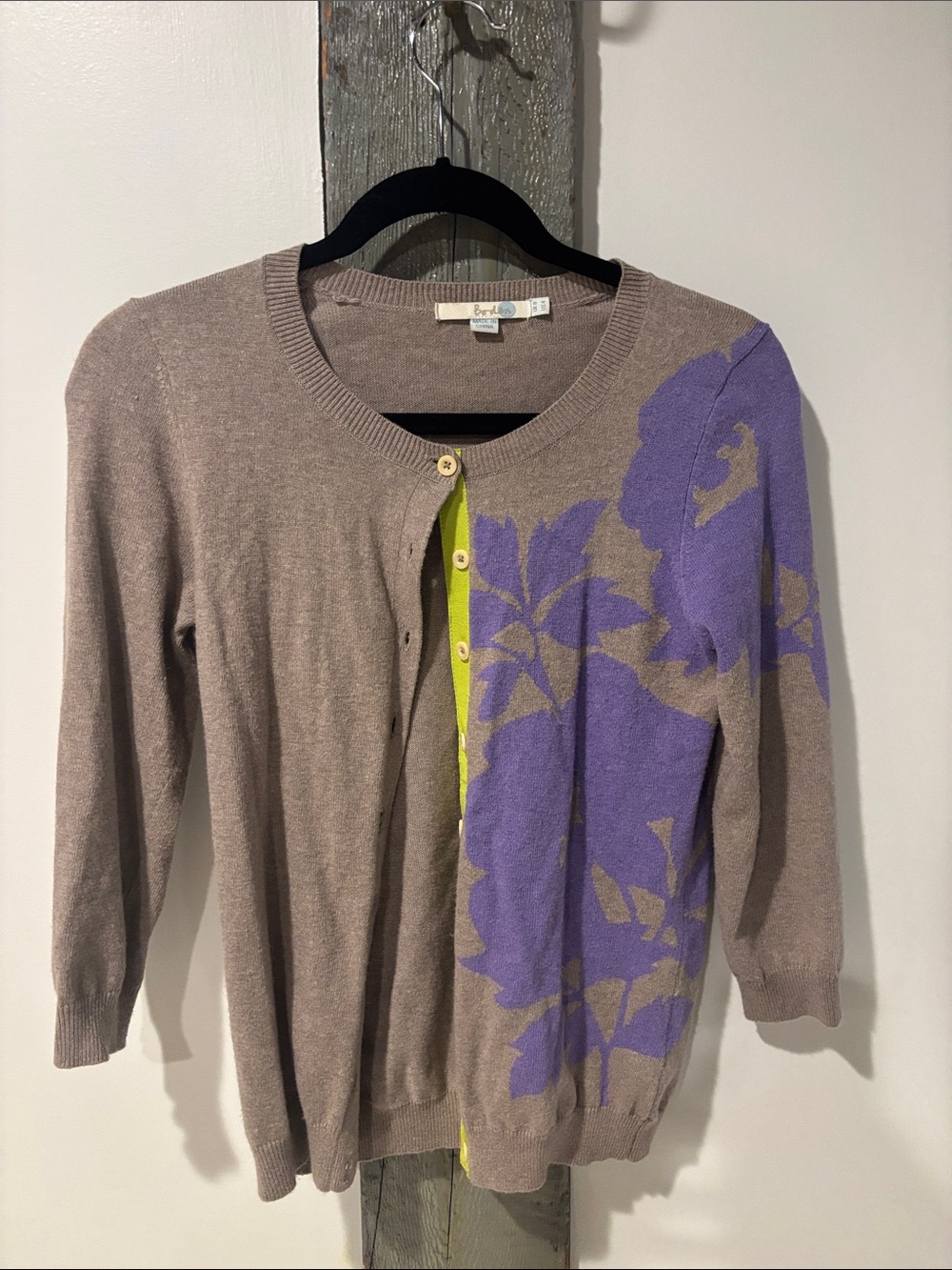 Boden Floral cashmere blend Cardigan